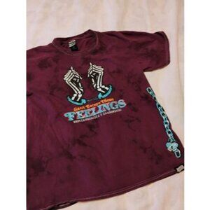 Broken Promises Shirt Men Large Can't Escape These Feelings Handcuffs Chains